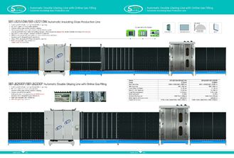 China 2500x3000mm Automatic Low-e Double Glazing Line /  Insulating Glass Machine supplier